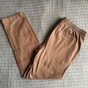 brown jogger pants